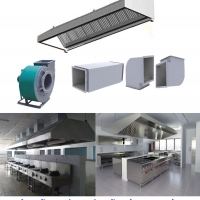 Thi công hút và lọc khói bếp